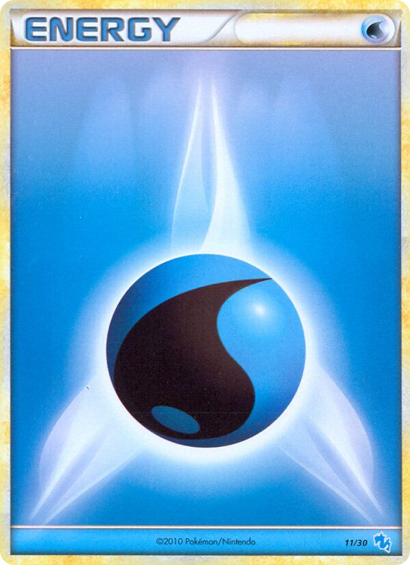 Water Energy — HGSS Trainer Kit Gyarados #011 / 30