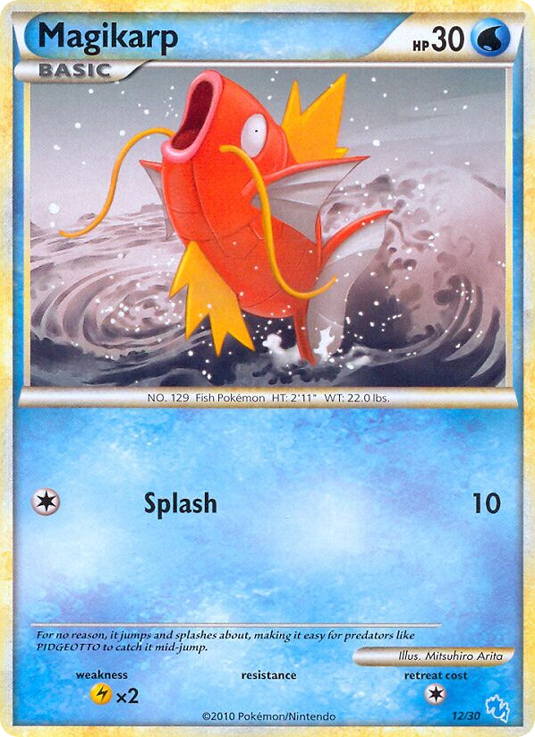 Magikarp — HGSS Trainer Kit Gyarados #012 / 30