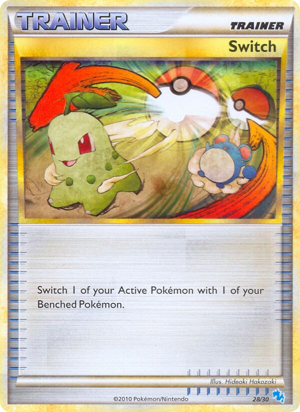 Switch — HGSS Trainer Kit Gyarados #028 / 30
