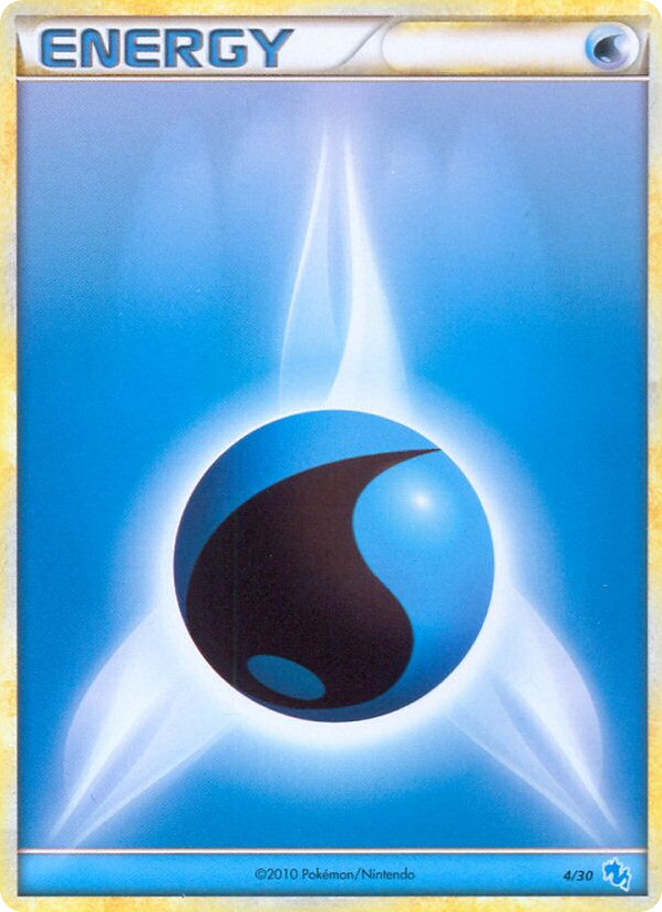 Water Energy — HGSS Trainer Kit Gyarados #004 / 30