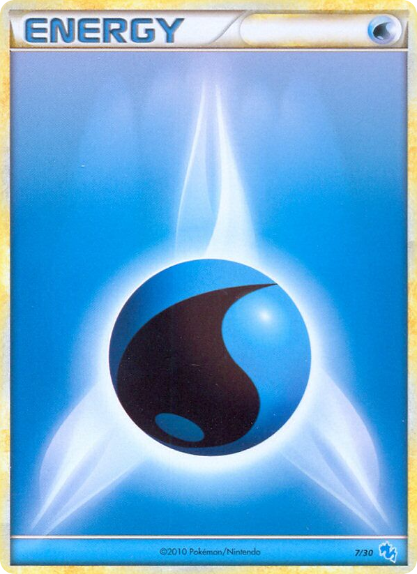 Water Energy — HGSS Trainer Kit Gyarados #007 / 30