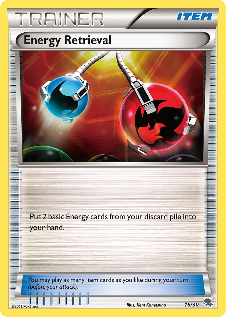 Energy Retrieval — BW Trainer Kit Zoroark #016 / 30
