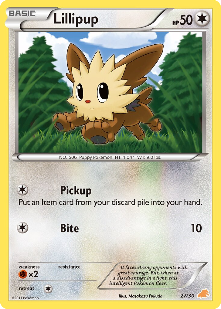 Lillipup — BW Trainer Kit Excadrill #027 / 30