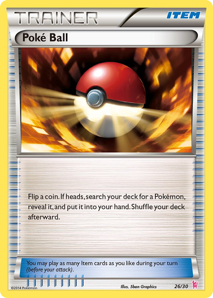 Poké Ball — XY Trainer Kit Sylveon #026 / 30