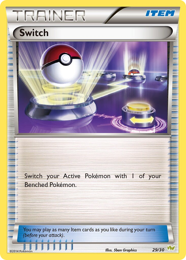 Switch — XY Trainer Kit Noivern #029 / 30