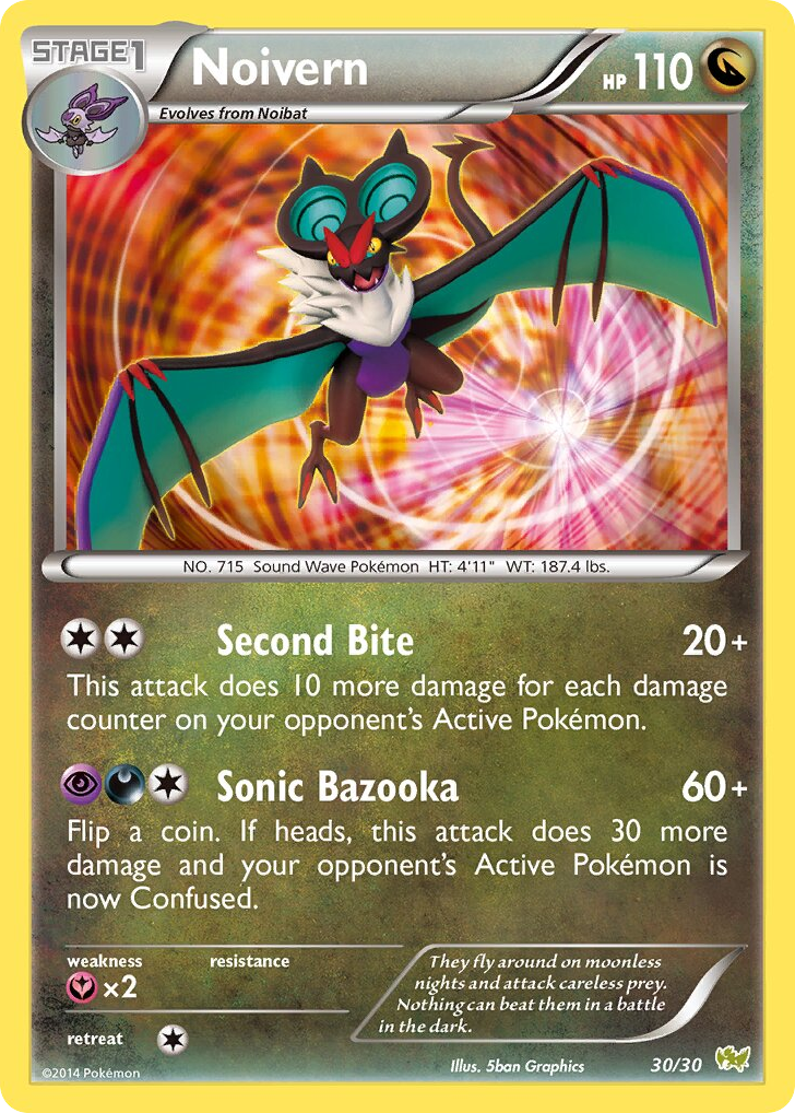 Noivern — XY Trainer Kit Noivern #030 / 30