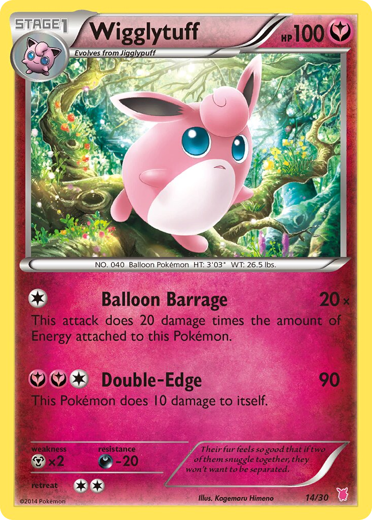 Wigglytuff — XY Trainer Kit Wigglytuff #014 / 30