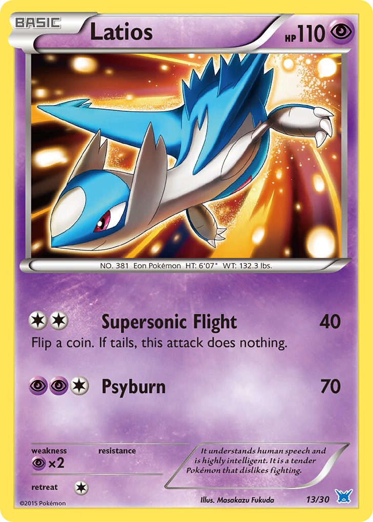 Latios — XY Trainer Kit Latios #013 / 30
