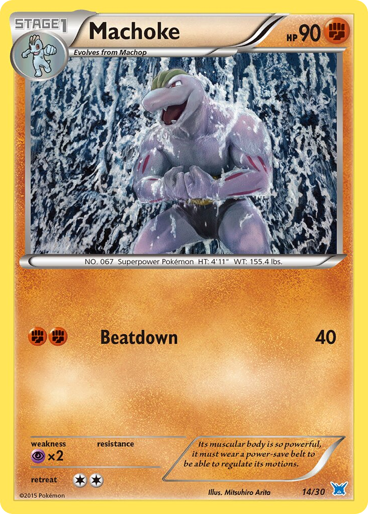 Machoke — XY Trainer Kit Latios #014 / 30