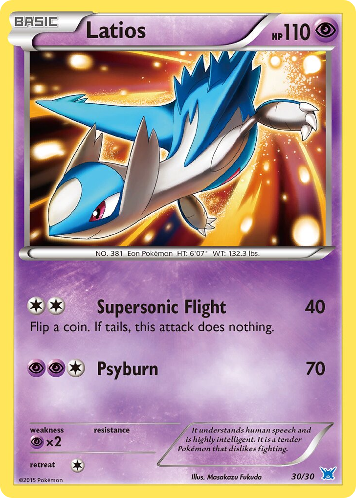 Latios — XY Trainer Kit Latios #030 / 30