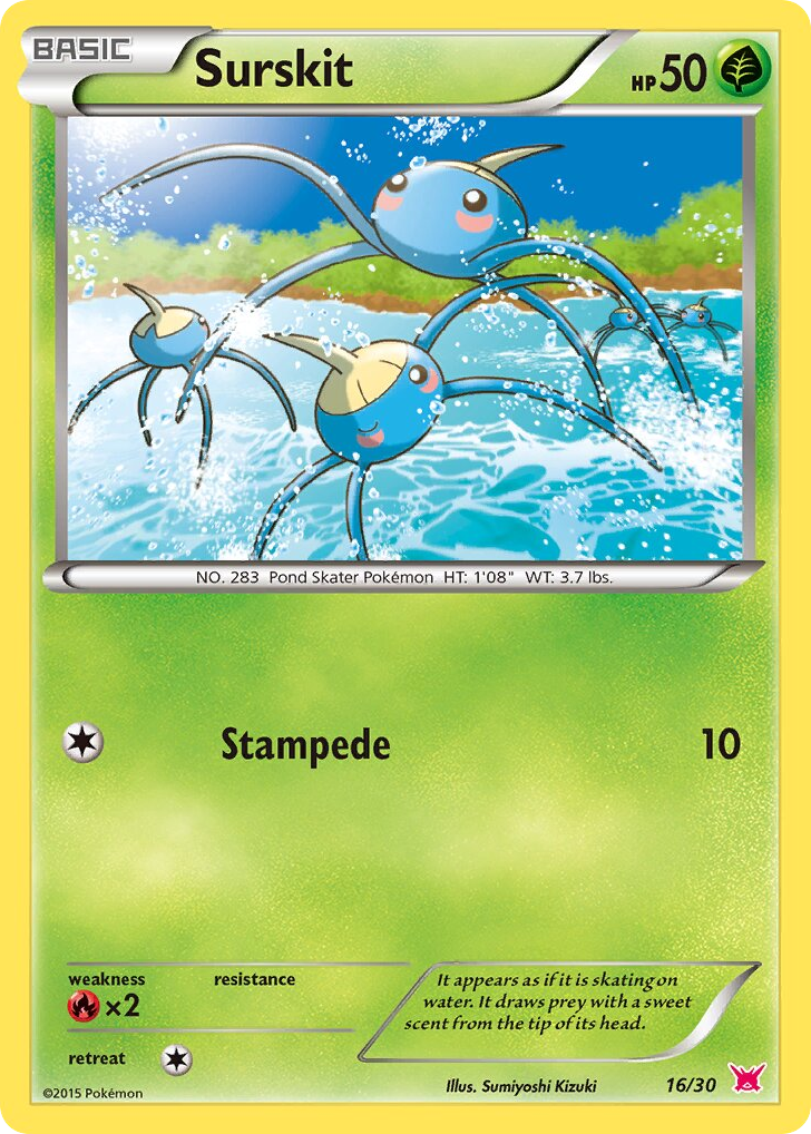 Surskit — XY Trainer Kit Latias #016 / 30