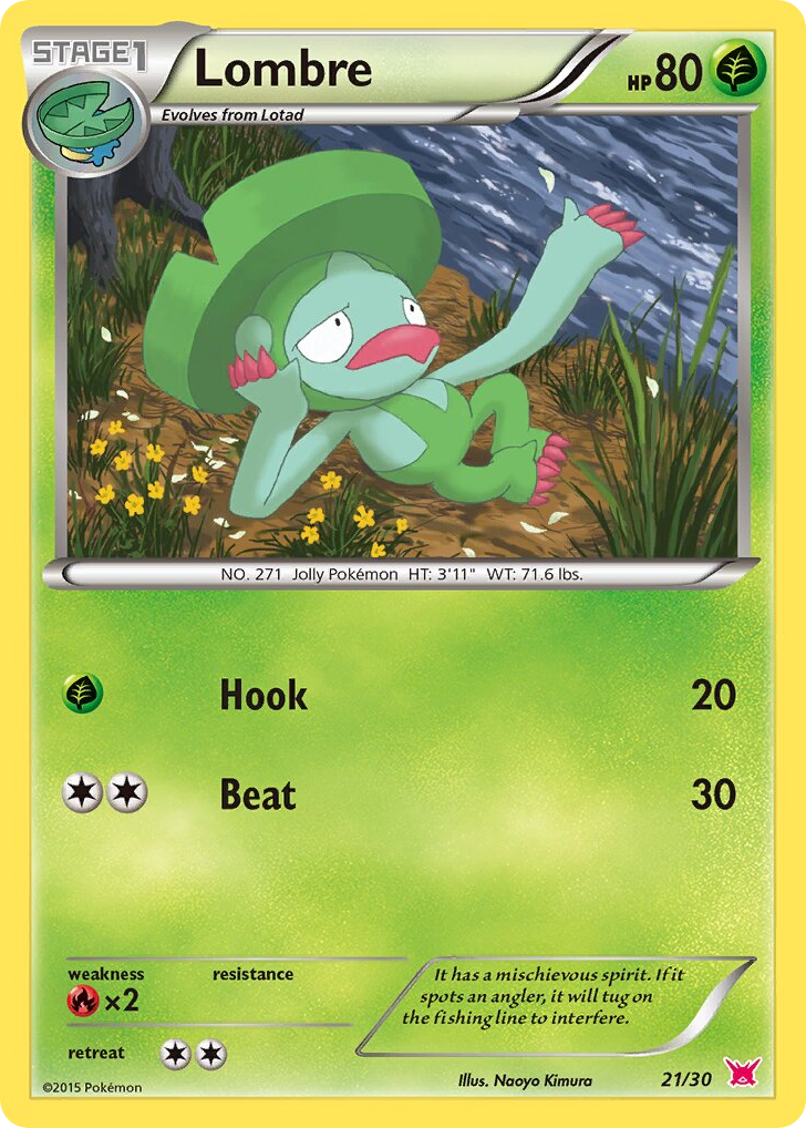 Lombre — XY Trainer Kit Latias #021 / 30