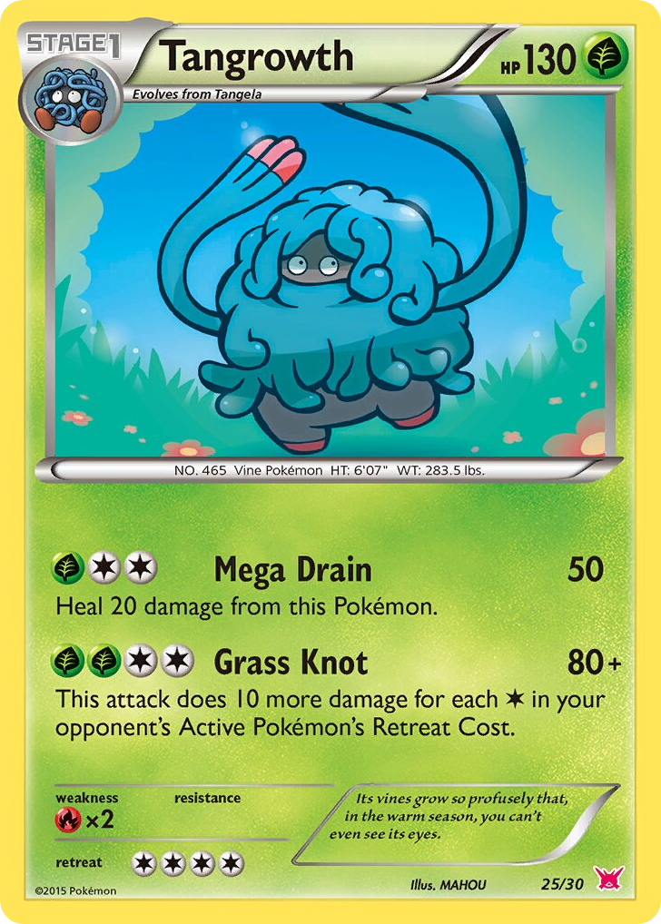 Tangrowth — XY Trainer Kit Latias #025 / 30