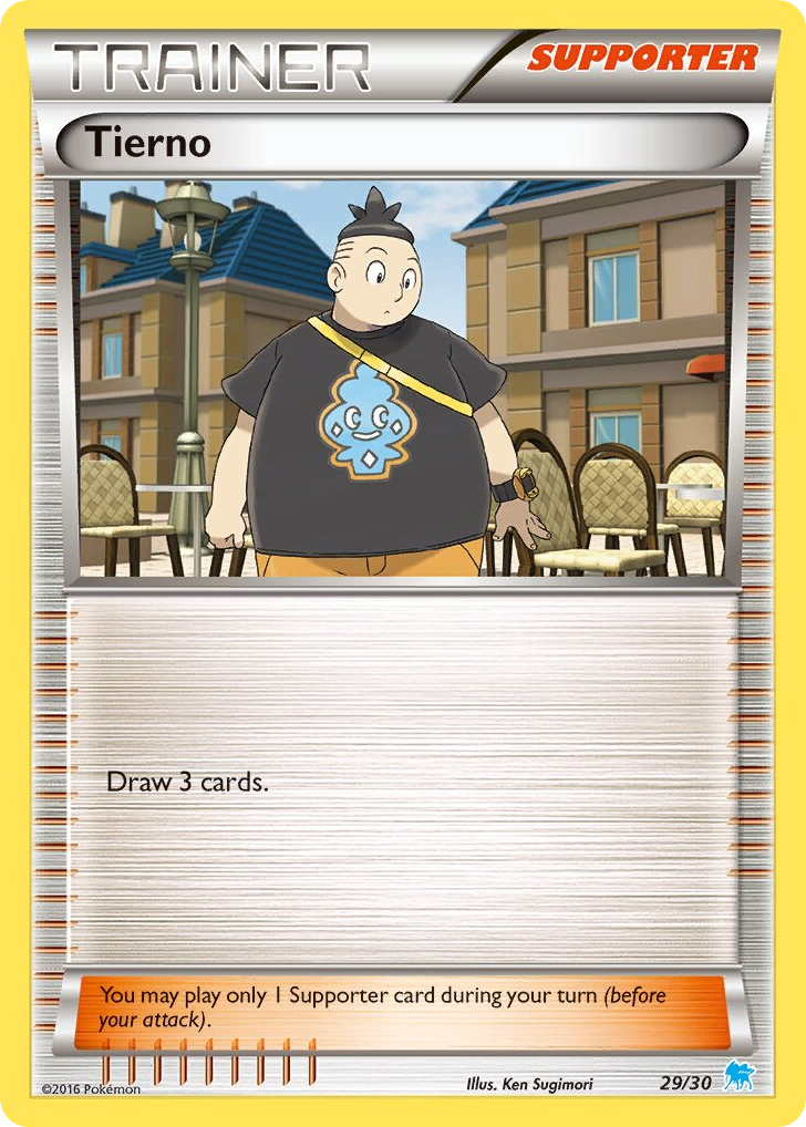 Tierno — XY Trainer Kit Suicune #029 / 30