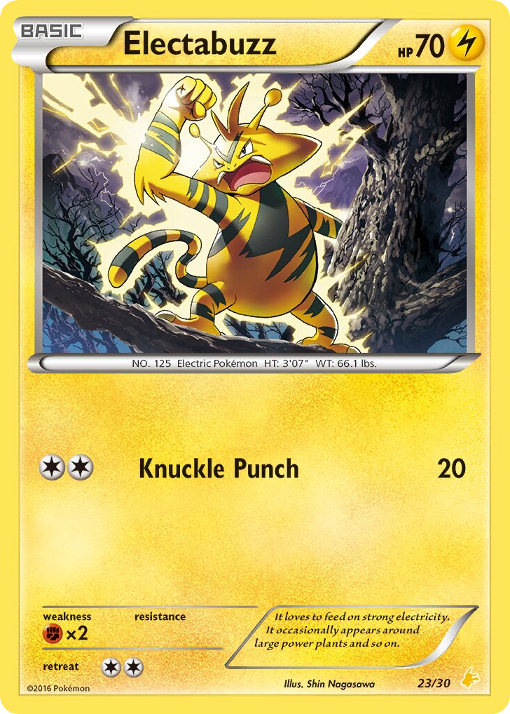 Electabuzz — XY Trainer Kit Pikachu Libre #023 / 30