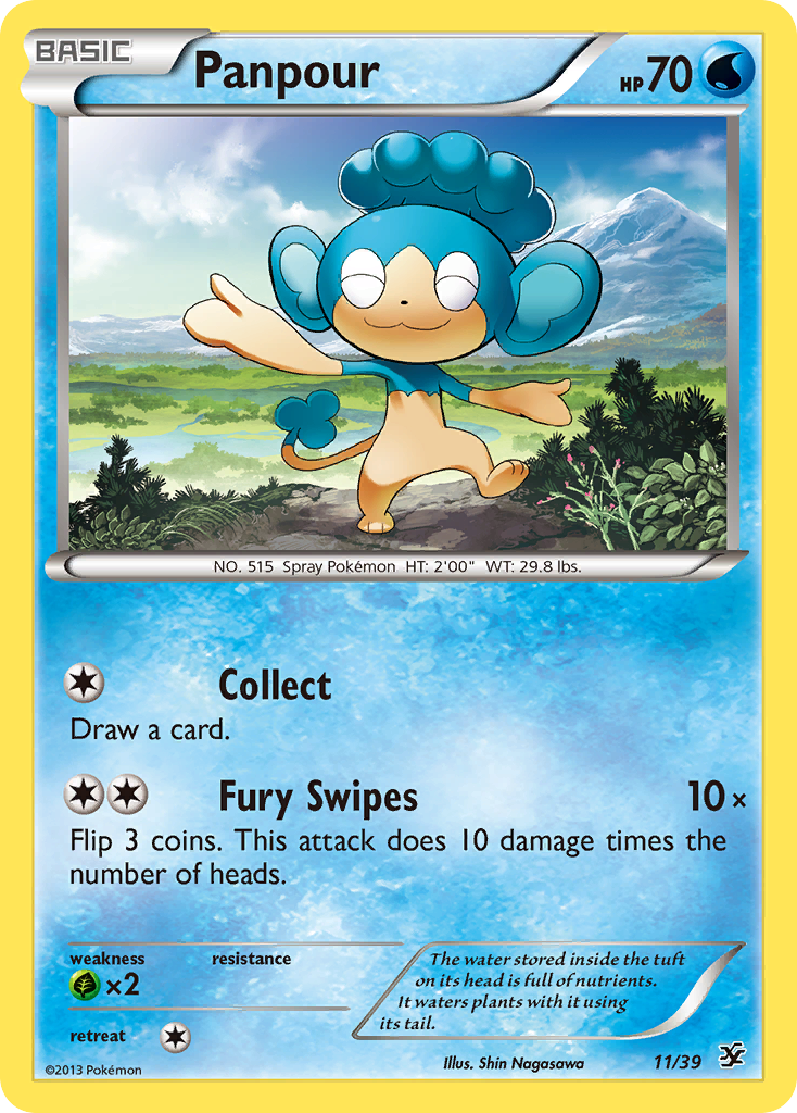 Panpour — Kalos Starter Set #011 / 39