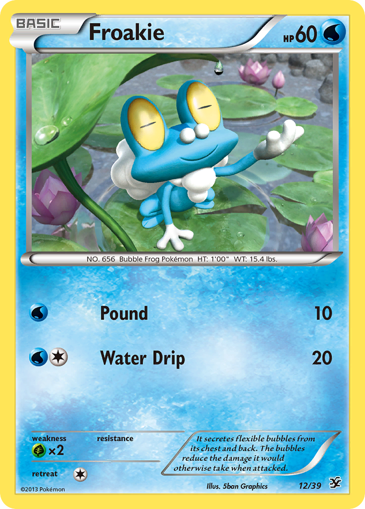 Froakie — Kalos Starter Set #012 / 39