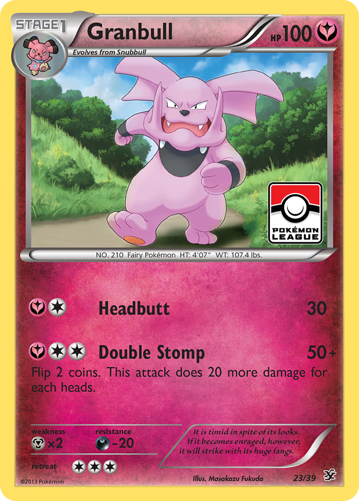 Granbull — Kalos Starter Set #023 / 39