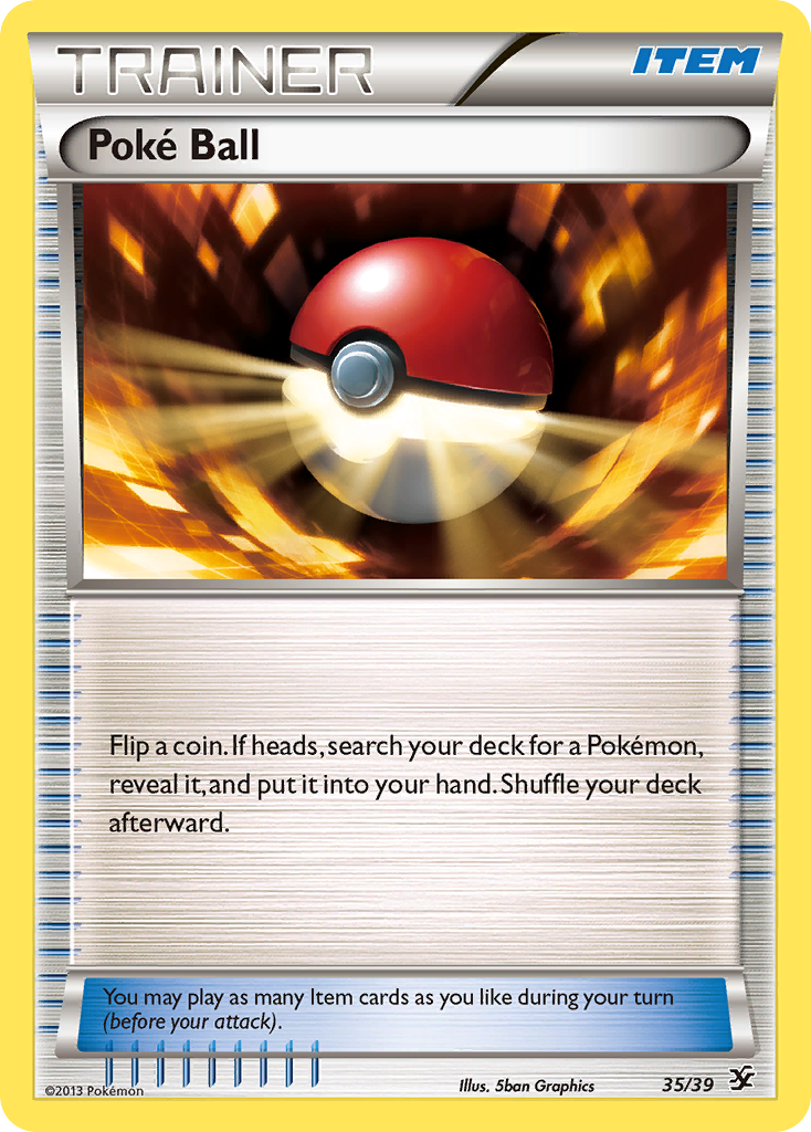 Poké Ball — Kalos Starter Set #035 / 39