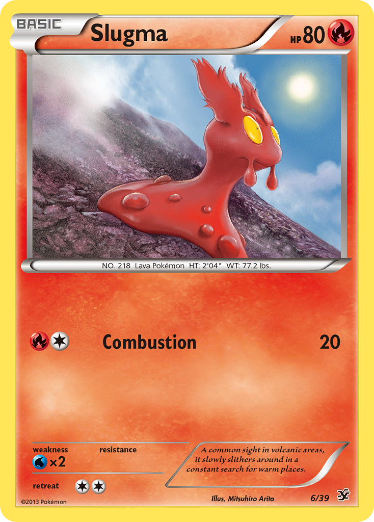 Slugma — Kalos Starter Set #006 / 39