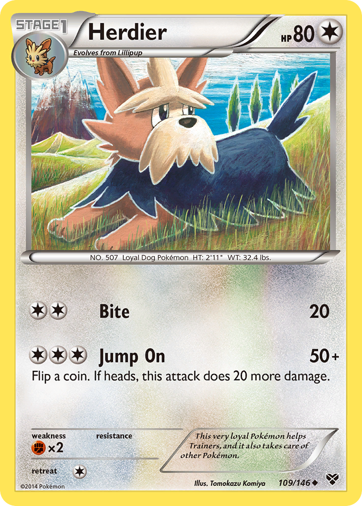 Herdier — XY #109 / 146