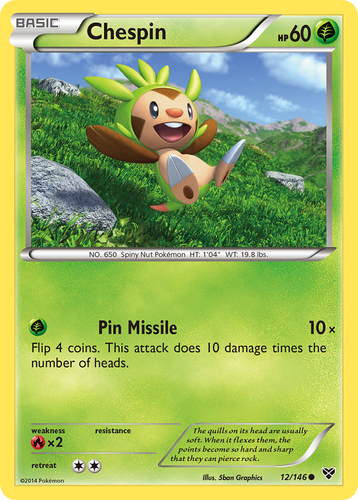 Chespin — XY #012 / 146