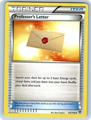 Professor's Letter