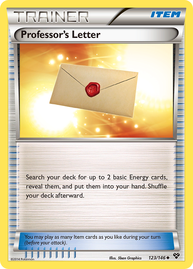 Professor's Letter — XY #123 / 146