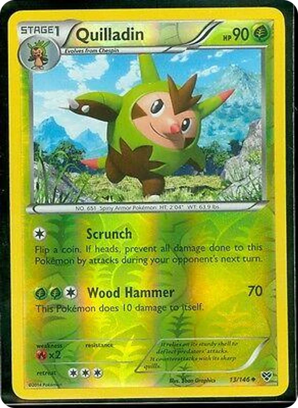 Quilladin — XY #013 / 146