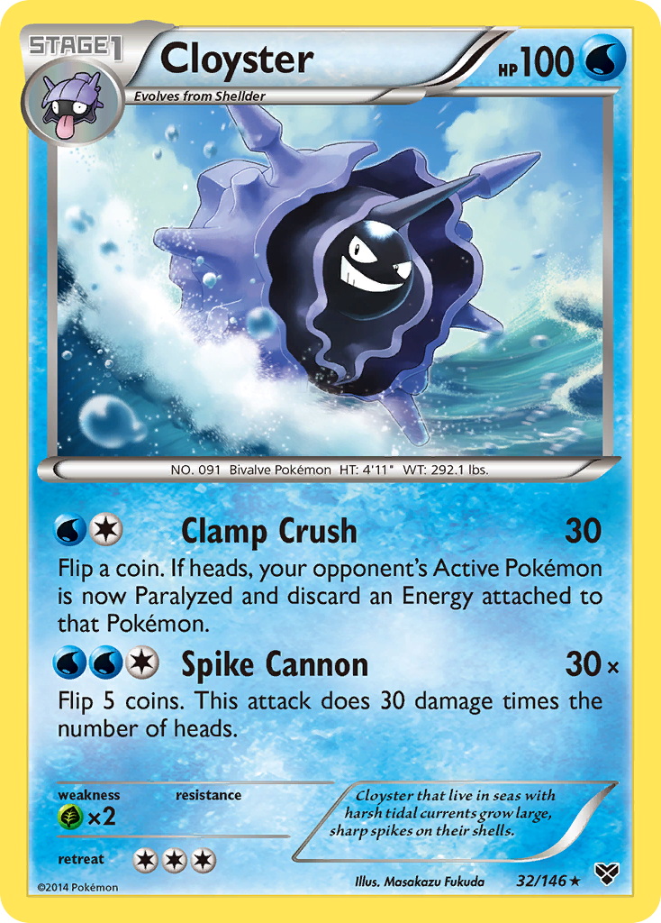Cloyster — XY #032 / 146
