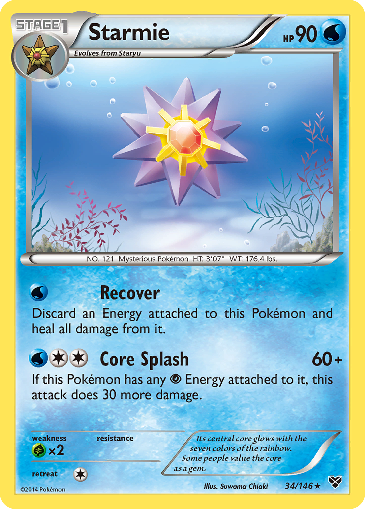 Starmie — XY #034 / 146