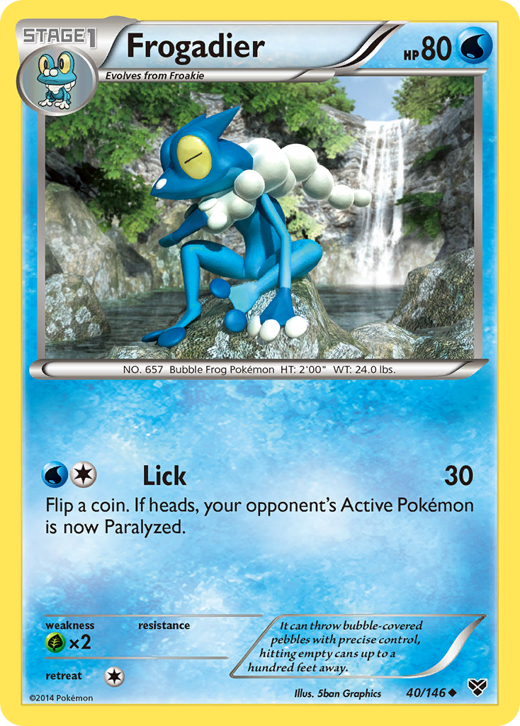 Frogadier — XY #040 / 146