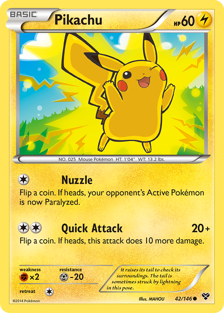 Pikachu — XY #042 / 146