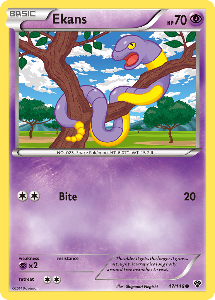 Ekans — XY #047 / 146