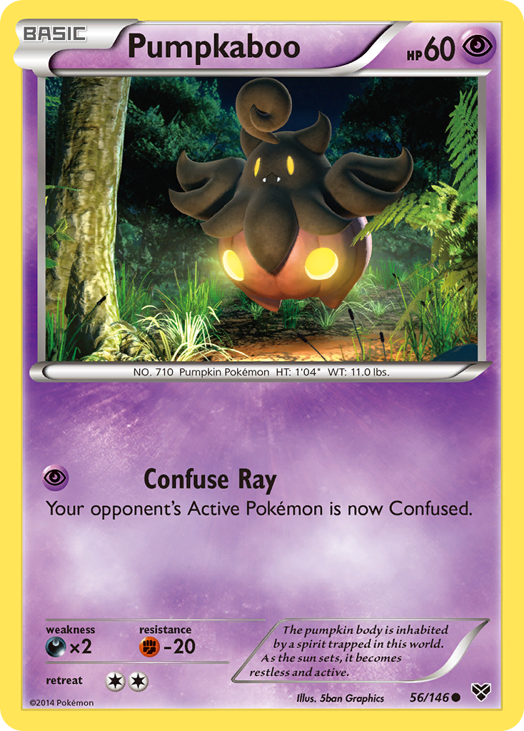 Pumpkaboo — XY #056 / 146