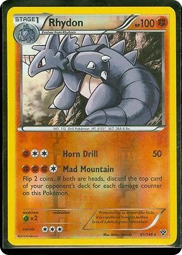 Rhydon — XY #061 / 146