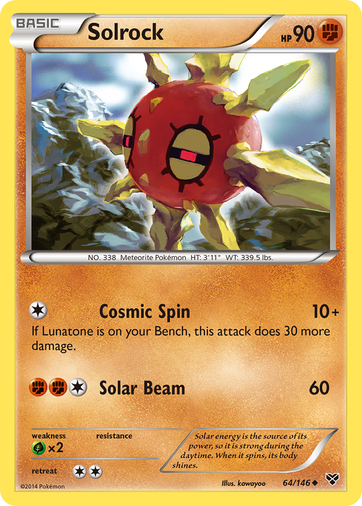 Solrock — XY #064 / 146
