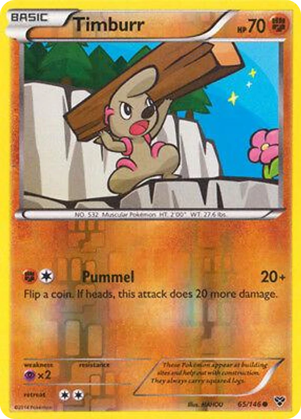 Timburr — XY #065 / 146