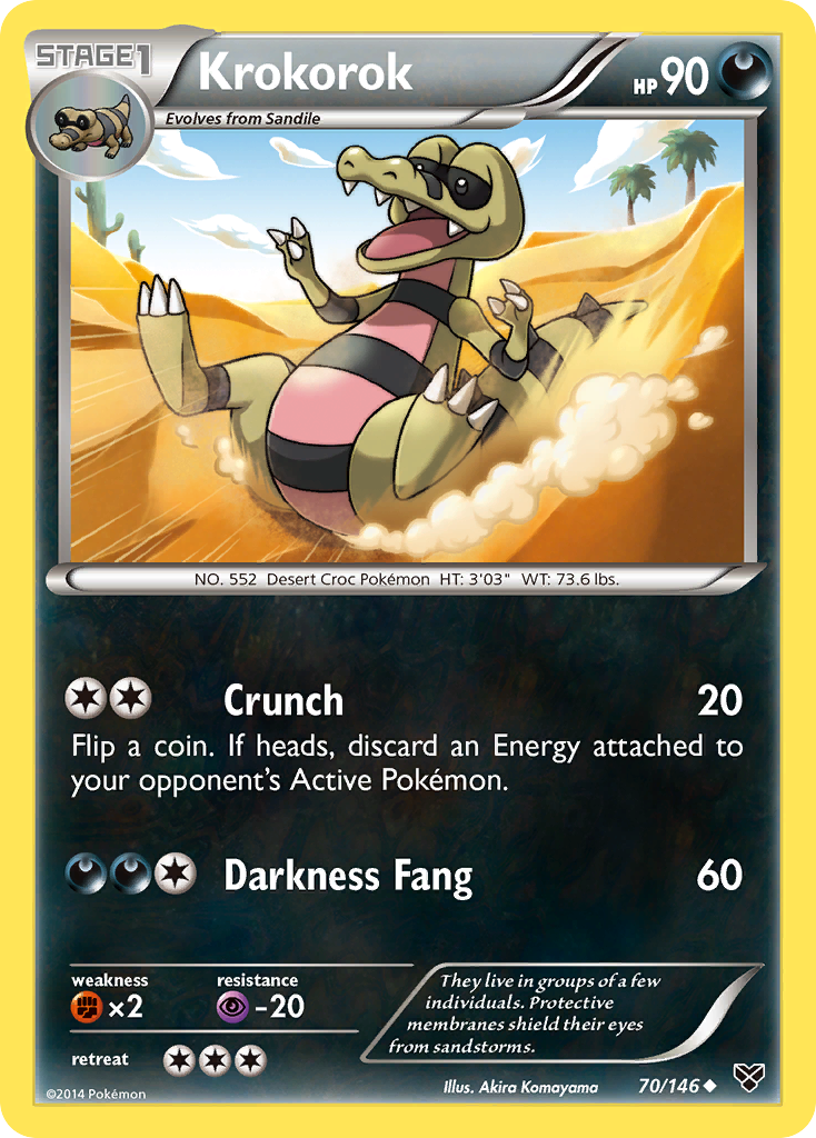 Krokorok — XY #070 / 146