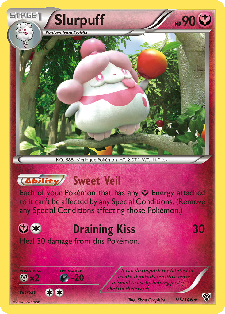 Slurpuff — XY #095 / 146