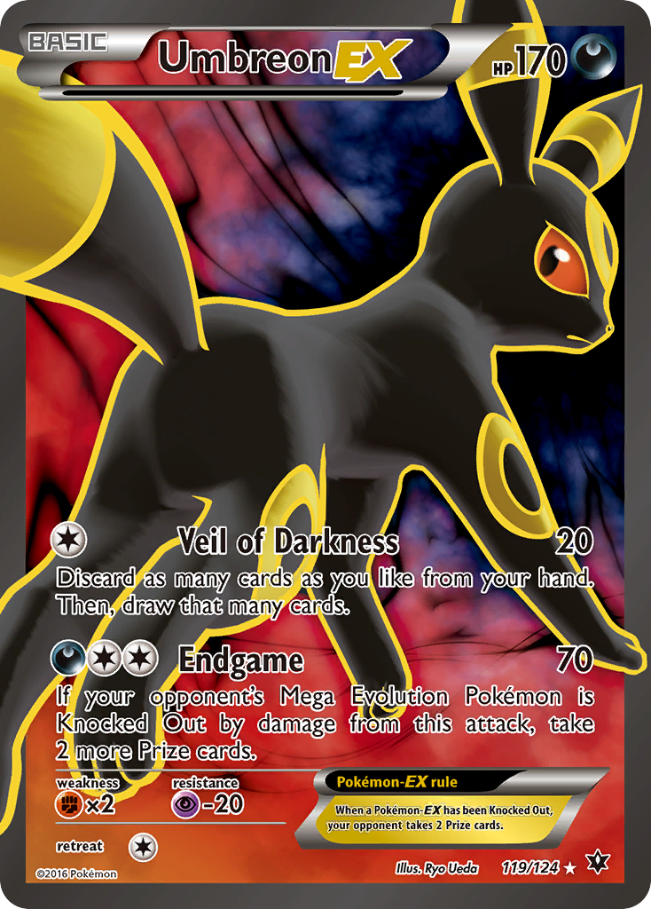 Umbreon-EX — Fates Collide #119 / 124