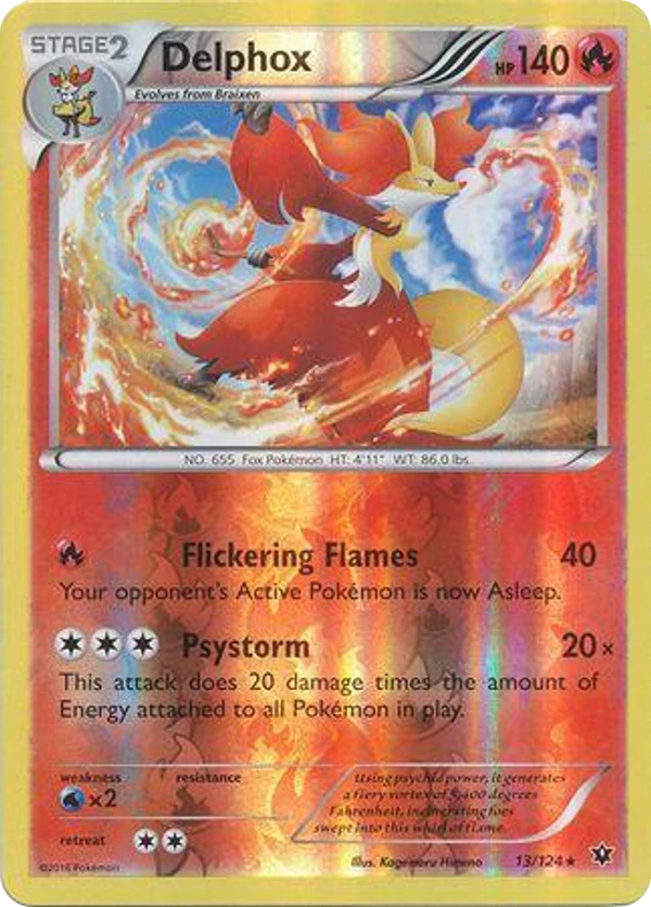 Delphox — Fates Collide #013 / 124