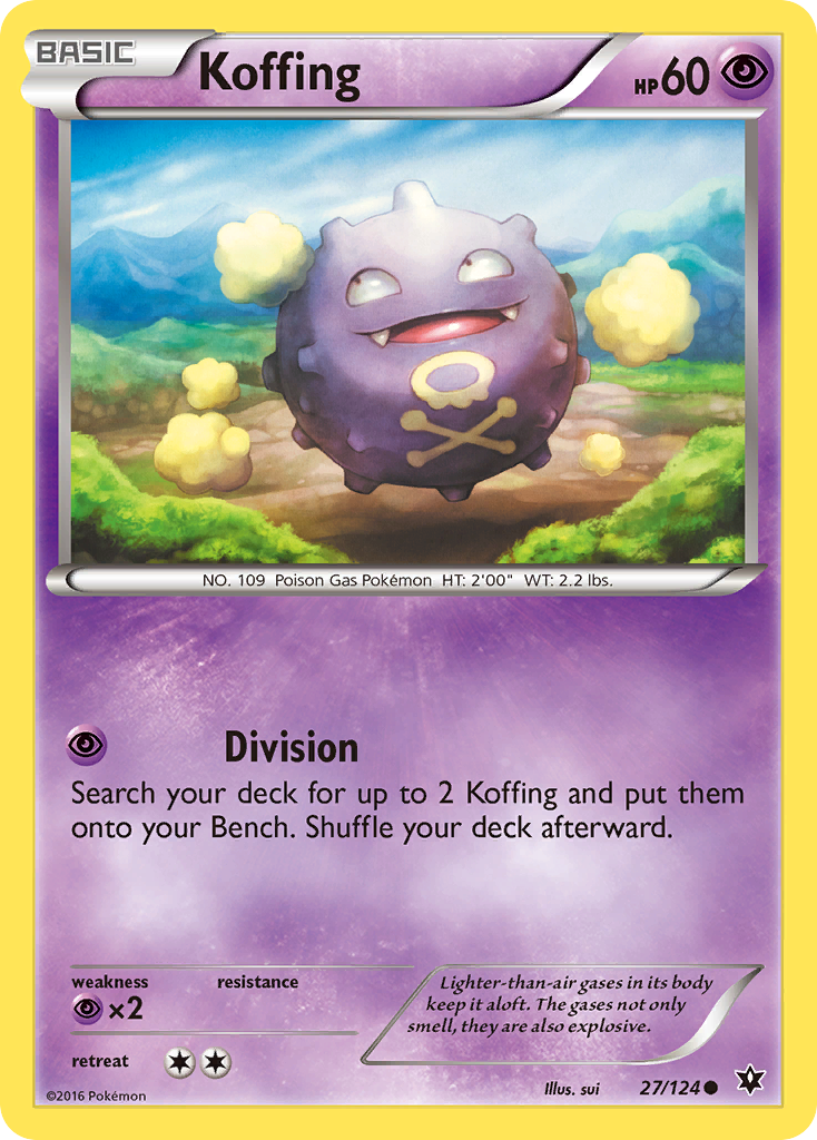 Koffing — Fates Collide #027 / 124