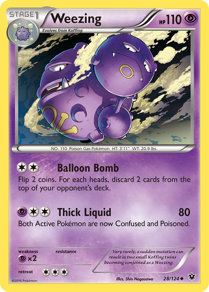 Weezing — Fates Collide #028 / 124