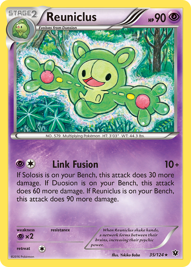 Reuniclus — Fates Collide #035 / 124