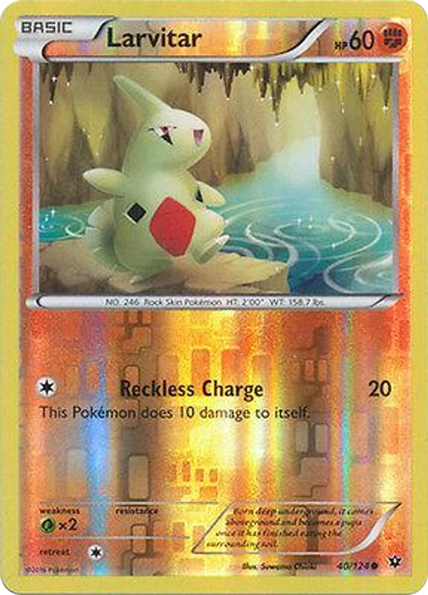 Larvitar — Fates Collide #040 / 124