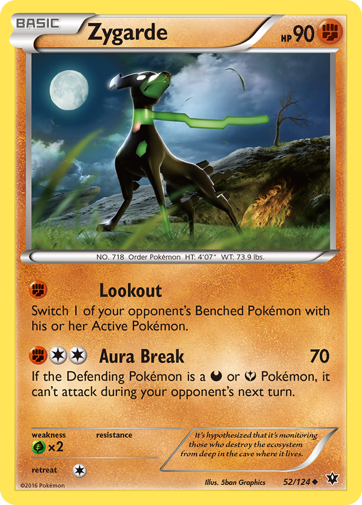 Zygarde — Fates Collide #052 / 124