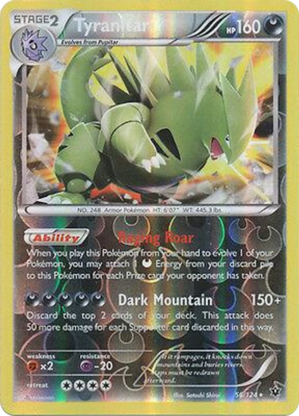Tyranitar — Fates Collide #056 / 124
