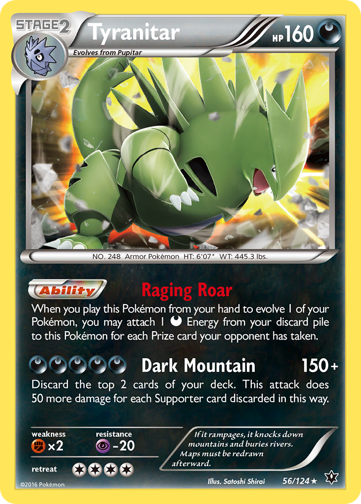 Tyranitar — Fates Collide #056 / 124