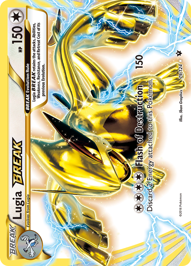 Lugia BREAK — Fates Collide #079 / 124